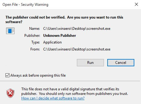 windows已经阻止此软件因为无法验证发行者